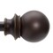 Kenney Mfg Kenney Fast Fit Oil Rubbed Bronze Birkin Curtain Rod 42 in. L X 120 in. L KN80802 - alternate 1